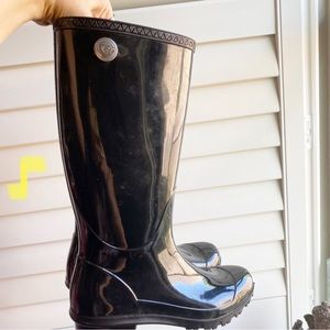 UGG Rain boots.